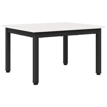 vidaXL Coffee Table White 60 x 50 x 36 cm Solid Pine Wood