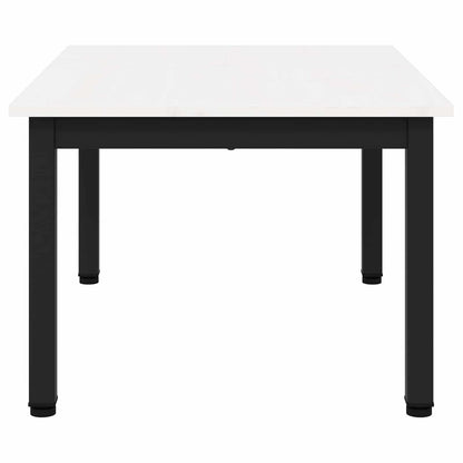 vidaXL Coffee Table White 70 x 50 x 36 cm Solid Pine Wood