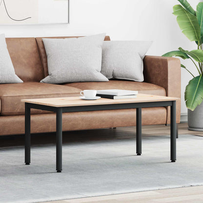 vidaXL Coffee Table Natural 100 x 50 x 45 cm Solid Pine Wood