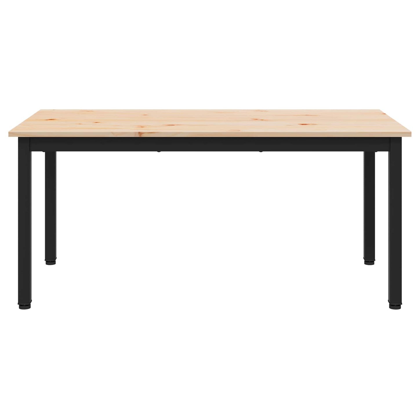 vidaXL Coffee Table Natural 100 x 50 x 45 cm Solid Pine Wood