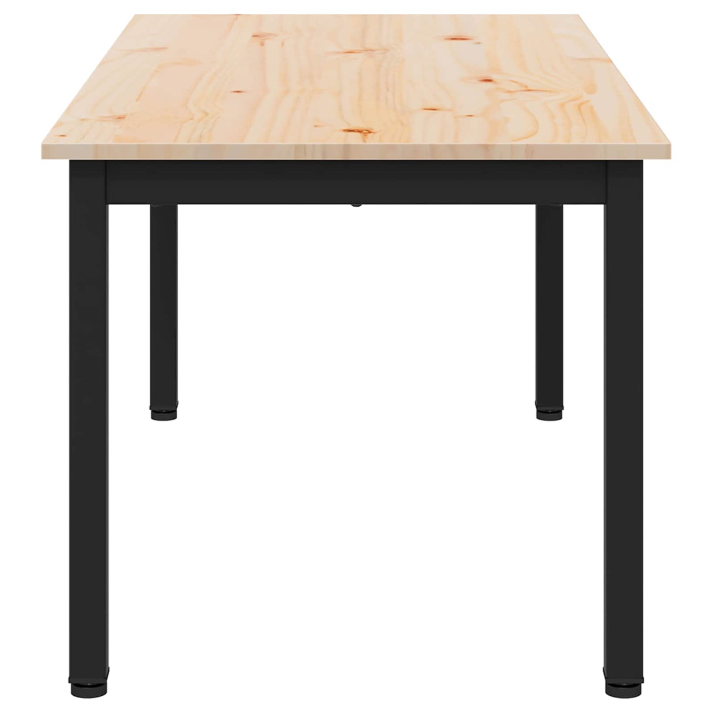 vidaXL Coffee Table Natural 100 x 50 x 45 cm Solid Pine Wood