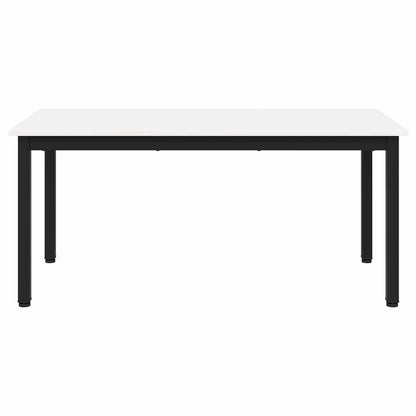 vidaXL Coffee Table White 100 x 50 x 45 cm Solid Pine Wood