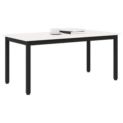 vidaXL Coffee Table White 100 x 50 x 45 cm Solid Pine Wood