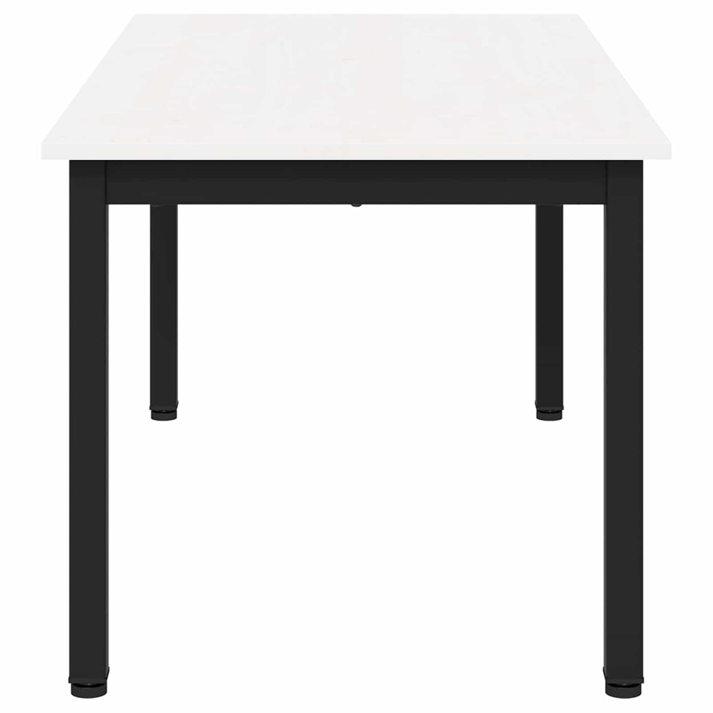 vidaXL Coffee Table White 100 x 50 x 45 cm Solid Pine Wood