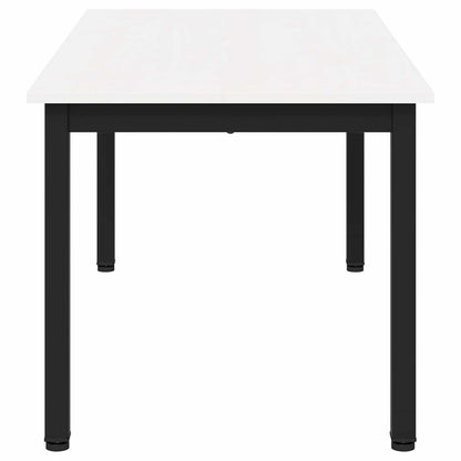vidaXL Coffee Table White 100 x 50 x 45 cm Solid Pine Wood