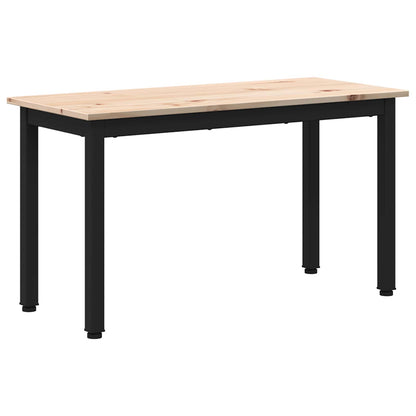 vidaXL Bench Natural 80 x 35 x 45 cm Solid Pine Wood