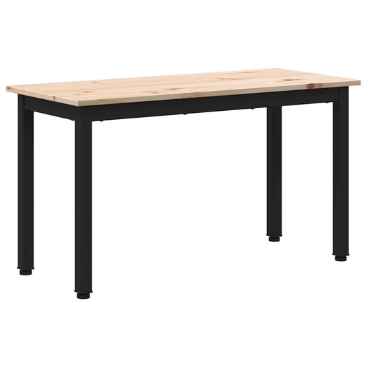 vidaXL Bench Natural 80 x 35 x 45 cm Solid Pine Wood