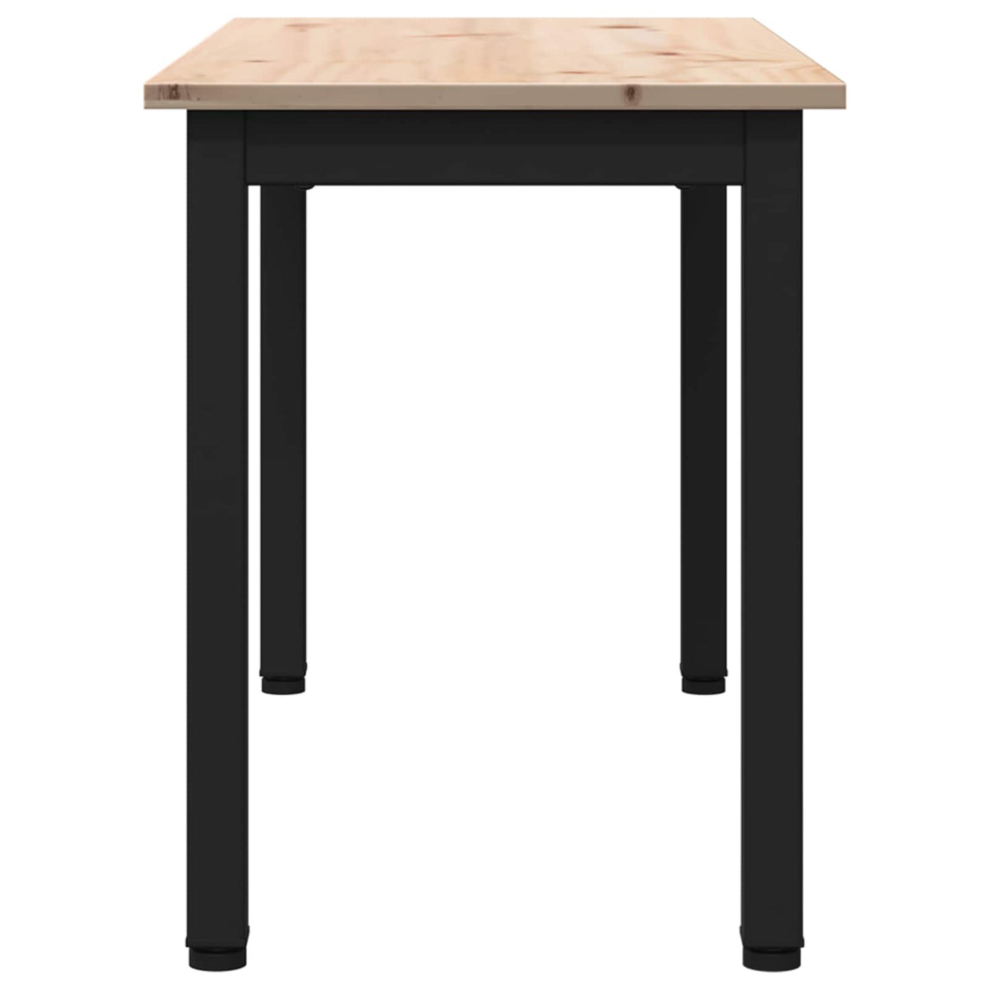 vidaXL Bench Natural 80 x 35 x 45 cm Solid Pine Wood