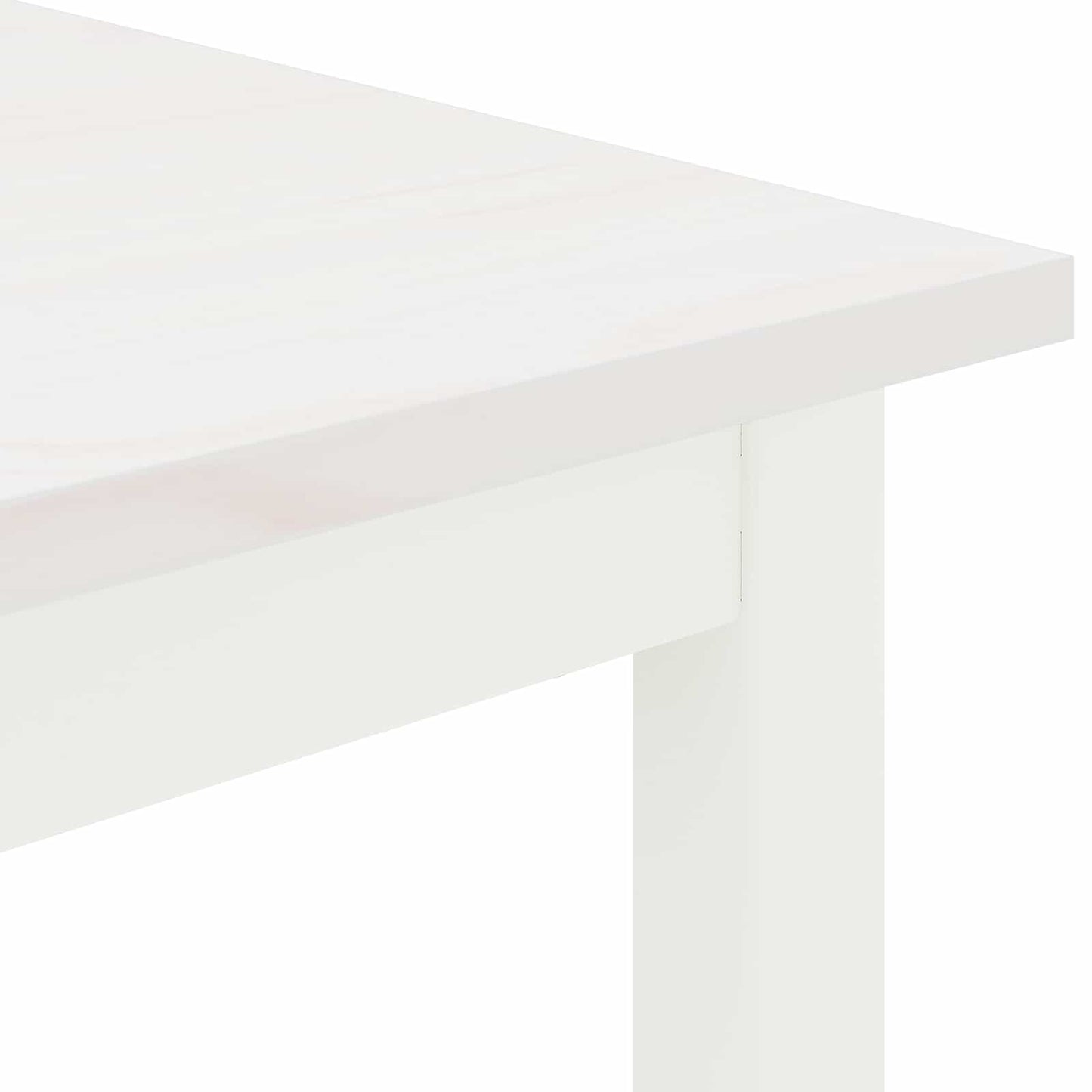 vidaXL Bench White 80 x 35 x 45 cm Solid Pine Wood