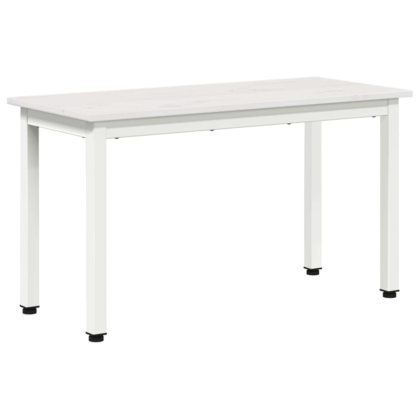 vidaXL Bench White 80 x 35 x 45 cm Solid Pine Wood