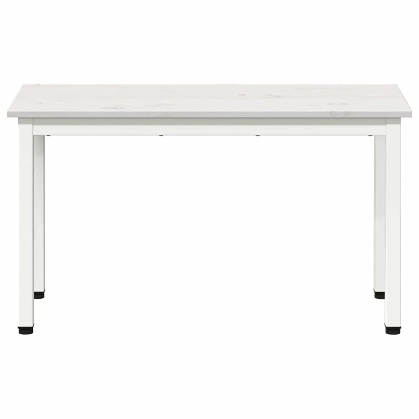 vidaXL Bench White 80 x 35 x 45 cm Solid Pine Wood