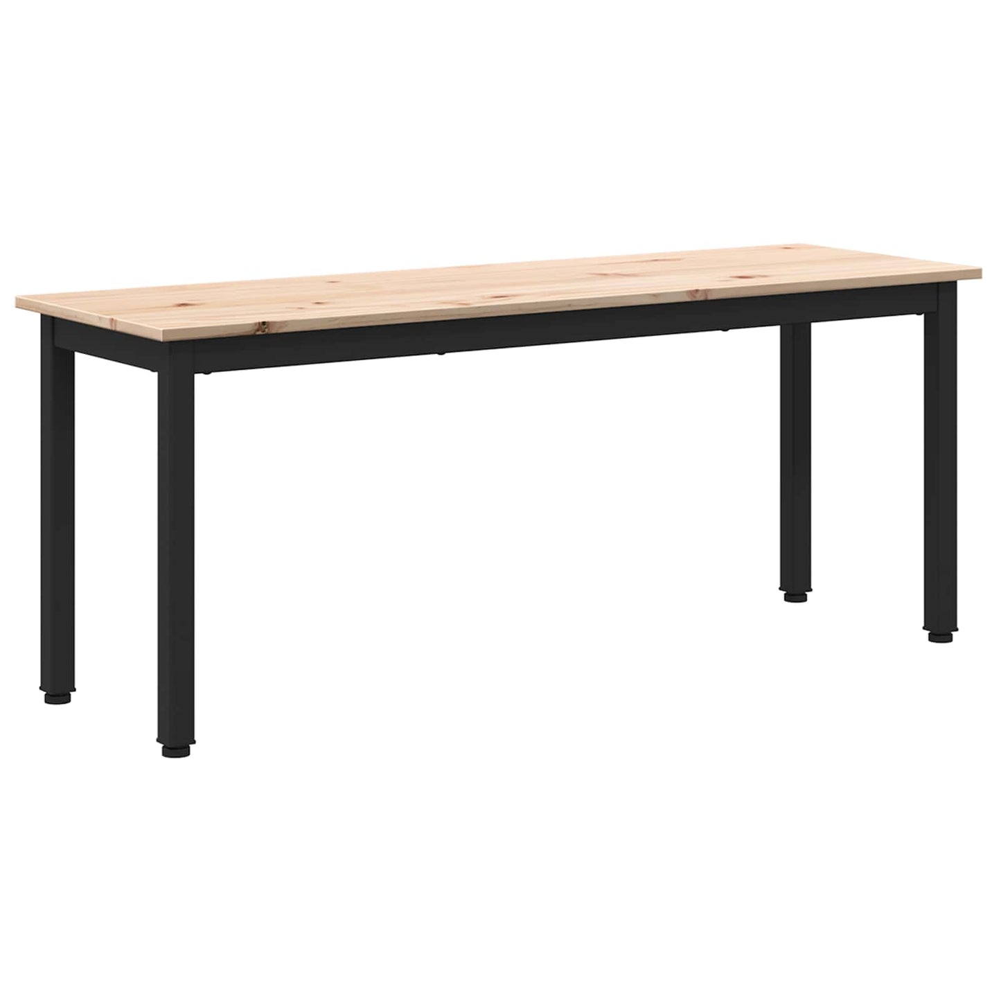 vidaXL Bench Natural 110 x 35 x 45 cm Solid Pine Wood
