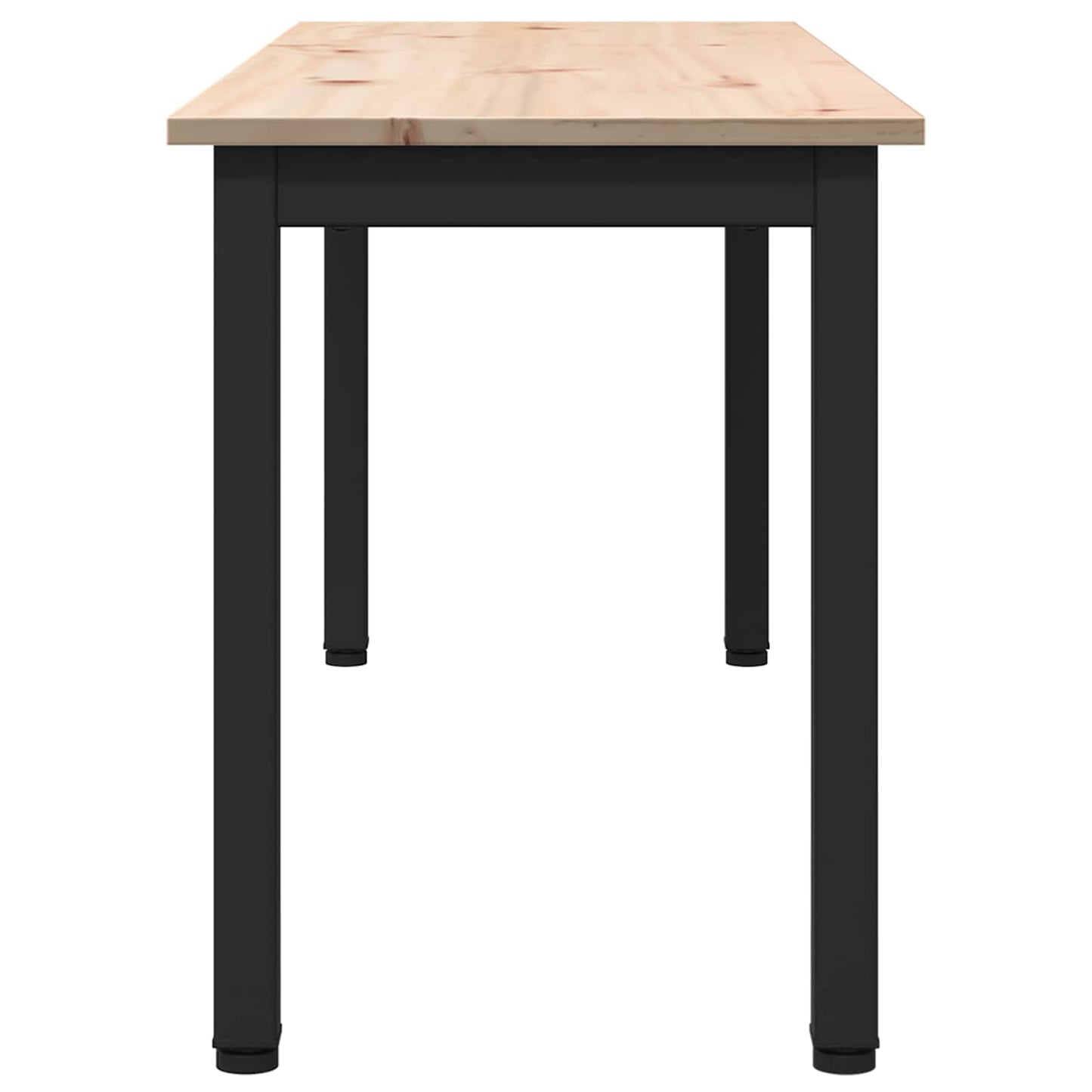 vidaXL Bench Natural 110 x 35 x 45 cm Solid Pine Wood