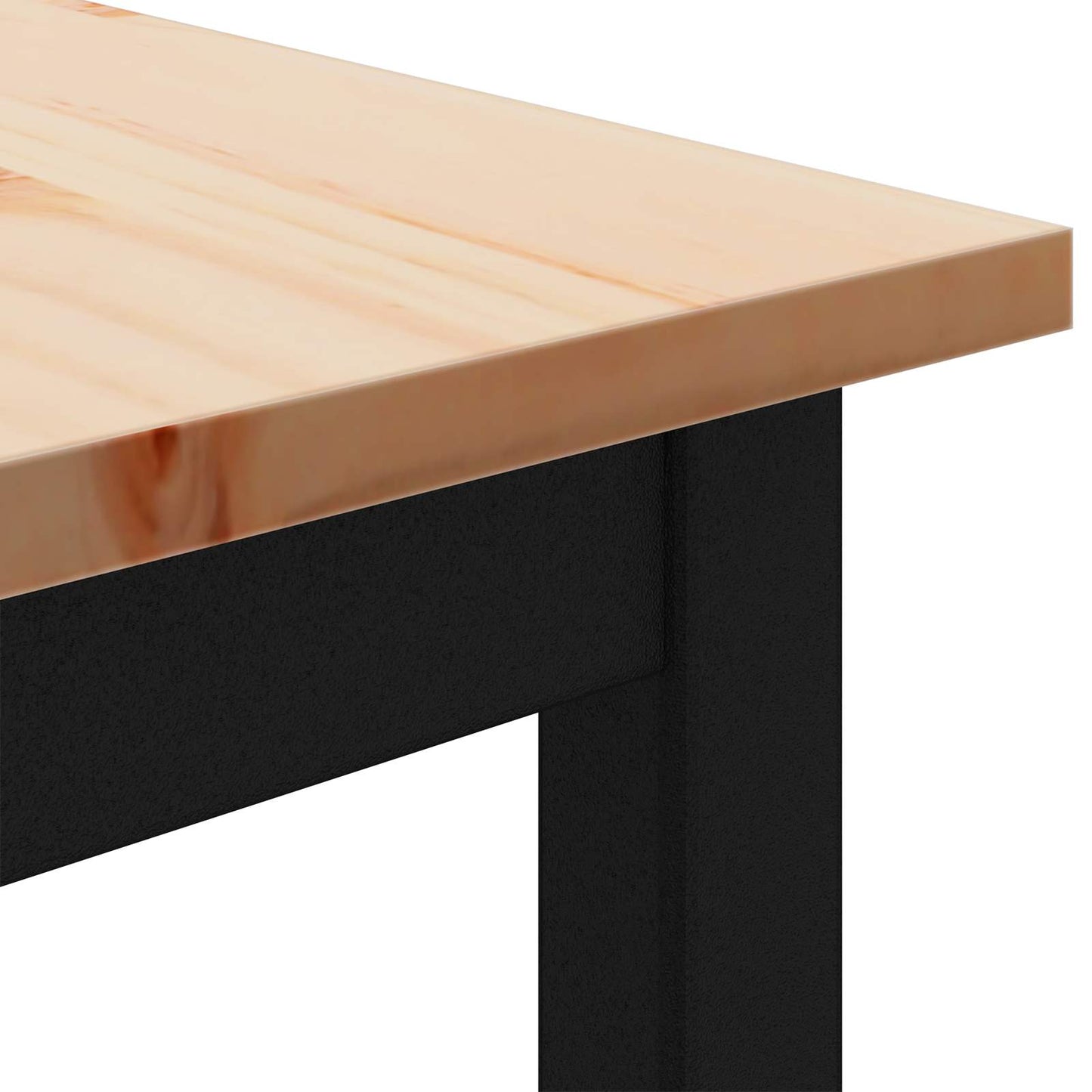 vidaXL Bench Natural 160 x 35 x 45 cm Solid Pine Wood
