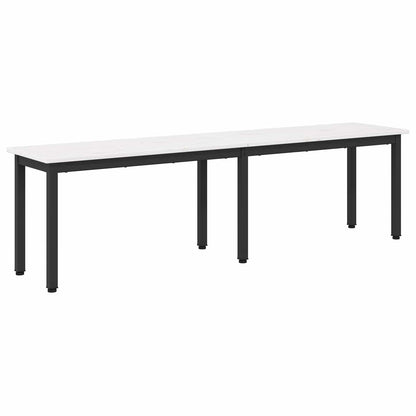 vidaXL Bench White 160 x 35 x 45 cm Solid Pine Wood
