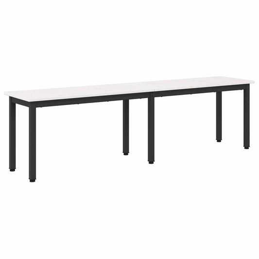 vidaXL Bench White 160 x 35 x 45 cm Solid Pine Wood