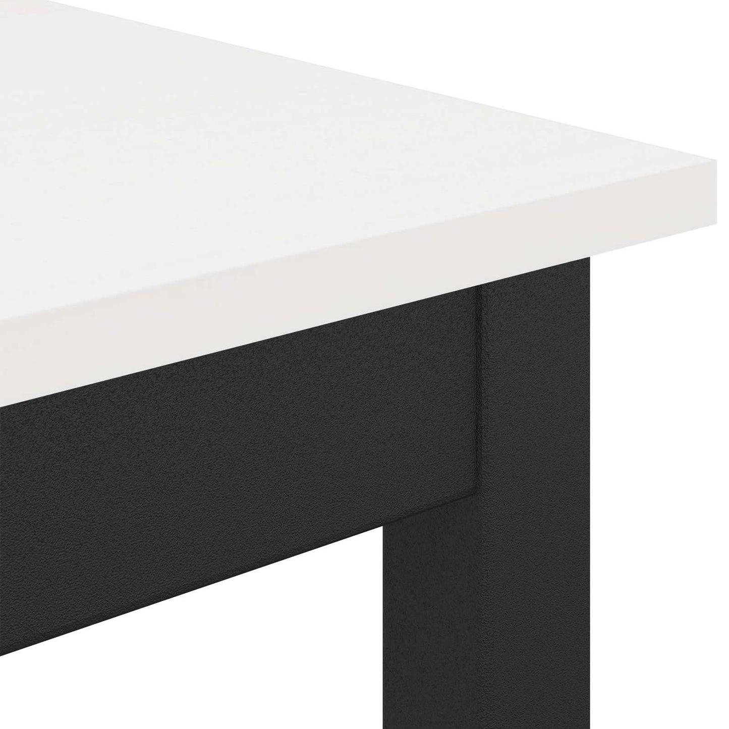 vidaXL Dining Table White 70 x 70 x 75 cm Solid Pine Wood