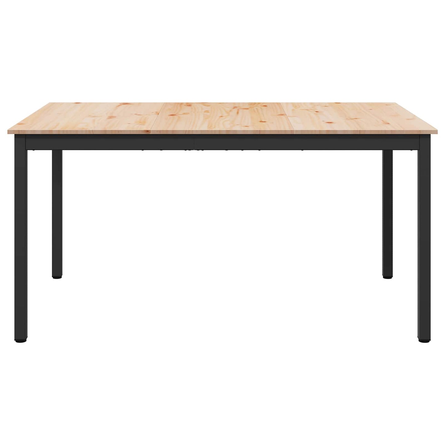 vidaXL Dining Table Natural 140 x 80 x 75 cm Solid Pine Wood