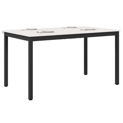 vidaXL Dining Table White 150 x 90 x 75 cm Solid Pine Wood