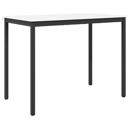 vidaXL Bar Table White 140 x 80 x 105 cm Solid Pine Wood
