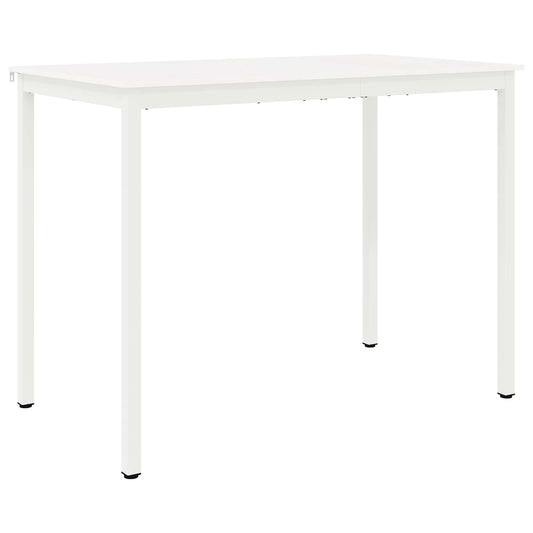 vidaXL Bar Table White 140 x 80 x 105 cm Solid Pine Wood