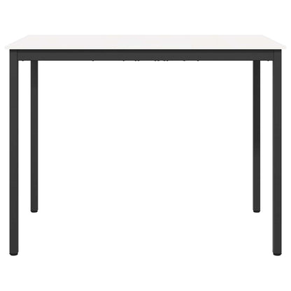 vidaXL Bar Table White 140 x 80 x 105 cm Solid Pine Wood