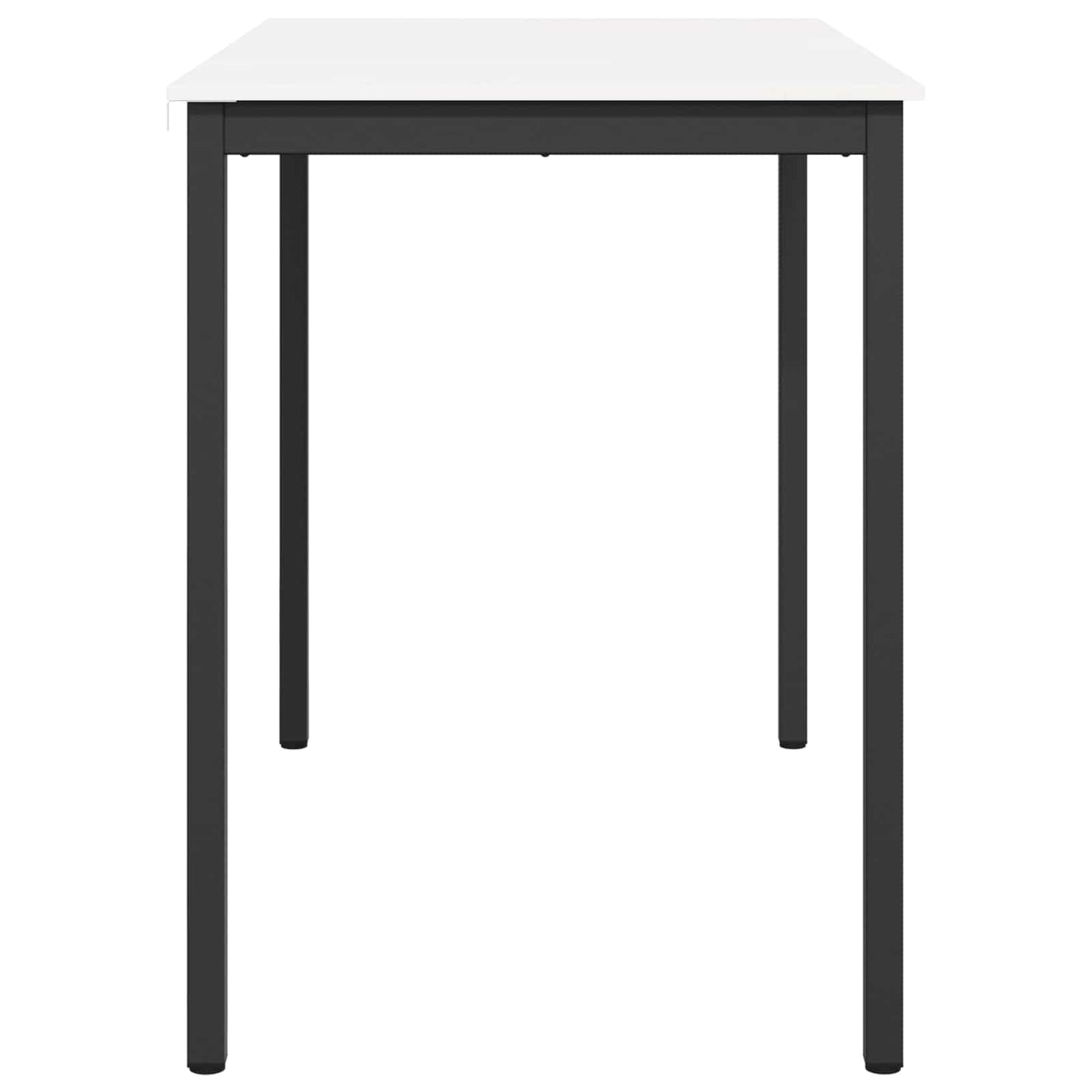 vidaXL Bar Table White 140 x 80 x 105 cm Solid Pine Wood