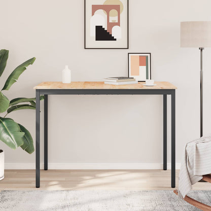 vidaXL Bar Table Natural 150 x 80 x 105 cm Solid Pine Wood