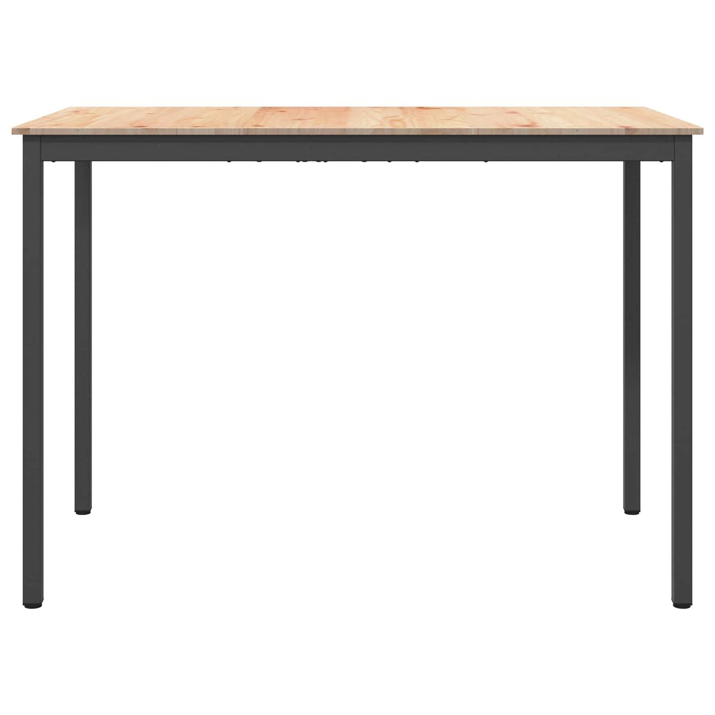 vidaXL Bar Table Natural 150 x 80 x 105 cm Solid Pine Wood