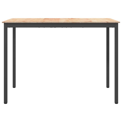 vidaXL Bar Table Natural 150 x 80 x 105 cm Solid Pine Wood