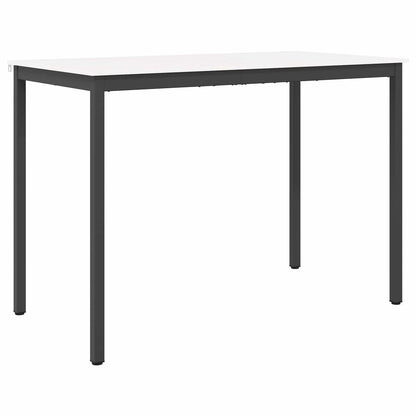 vidaXL Bar Table White 150 x 80 x 105 cm Solid Pine Wood