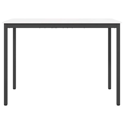 vidaXL Bar Table White 150 x 80 x 105 cm Solid Pine Wood