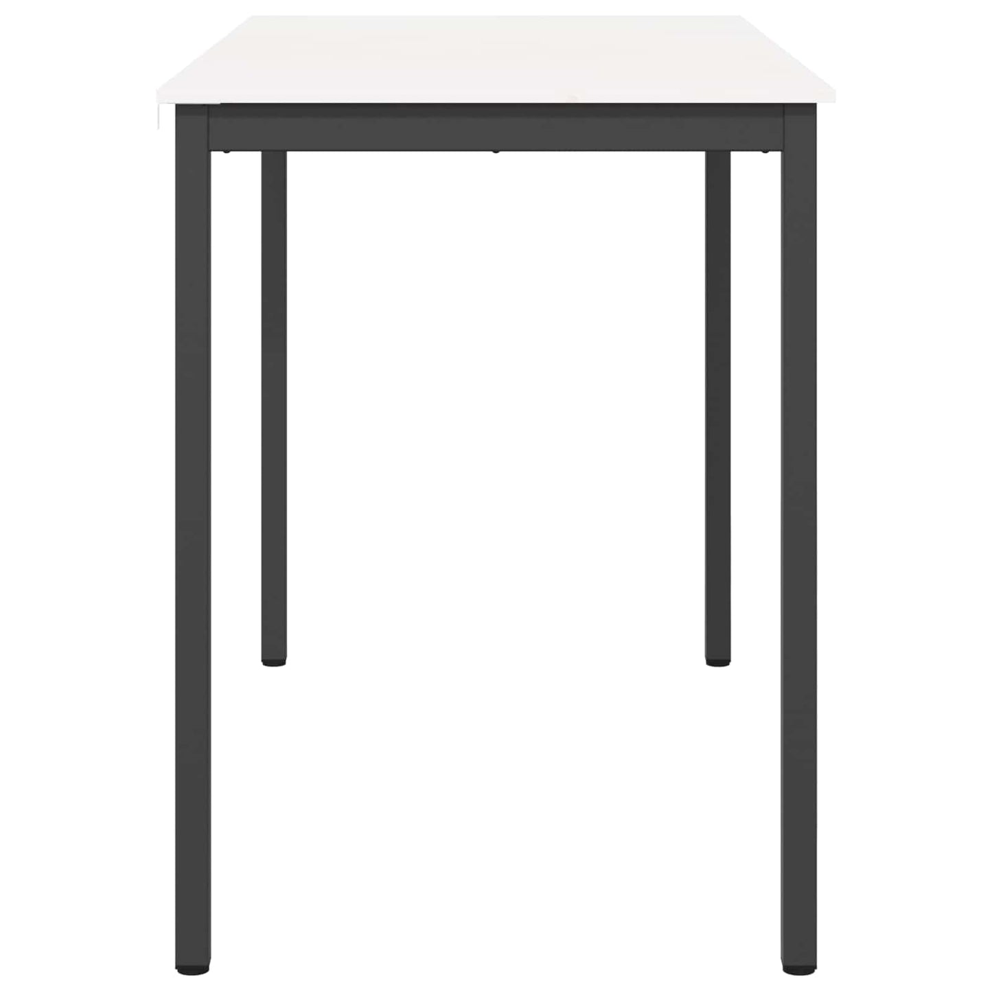 vidaXL Bar Table White 150 x 80 x 105 cm Solid Pine Wood