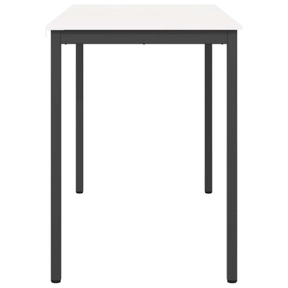 vidaXL Bar Table White 150 x 80 x 105 cm Solid Pine Wood