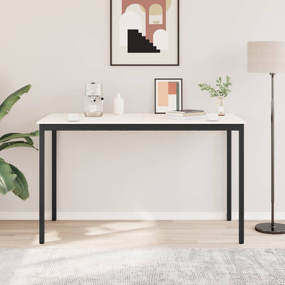 vidaXL Bar Table White 180 x 90 x 105 cm Solid Pine Wood