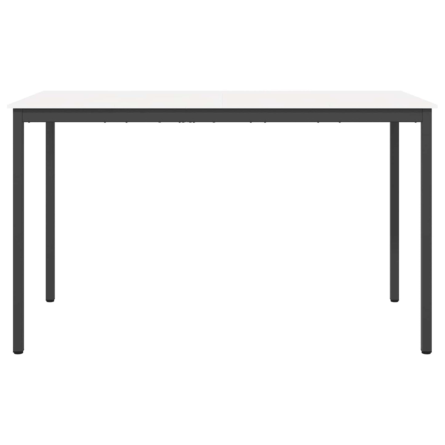 vidaXL Bar Table White 180 x 90 x 105 cm Solid Pine Wood
