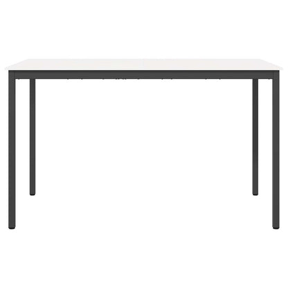 vidaXL Bar Table White 180 x 90 x 105 cm Solid Pine Wood