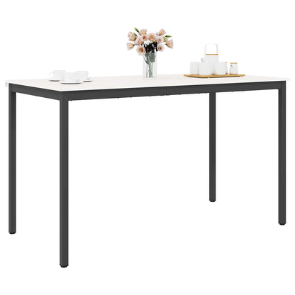 vidaXL Bar Table White 180 x 90 x 105 cm Solid Pine Wood