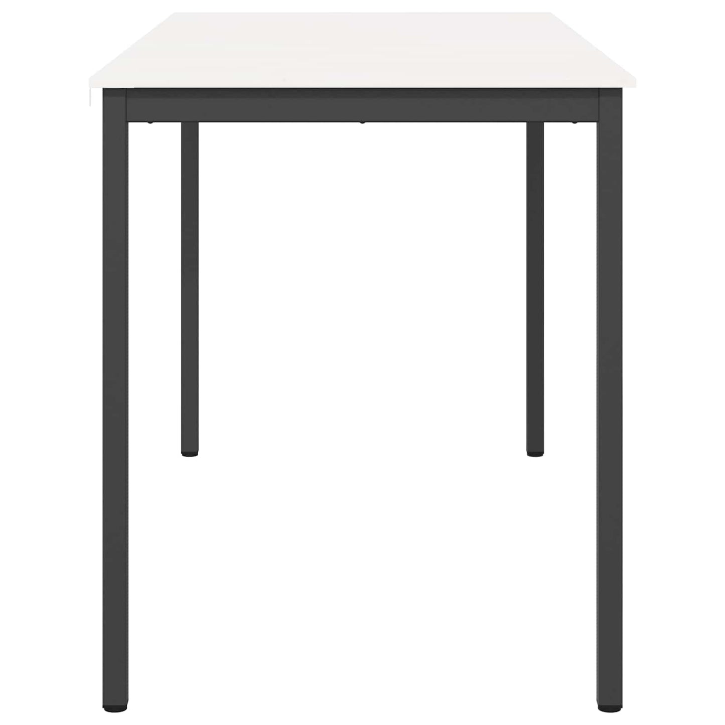 vidaXL Bar Table White 180 x 90 x 105 cm Solid Pine Wood