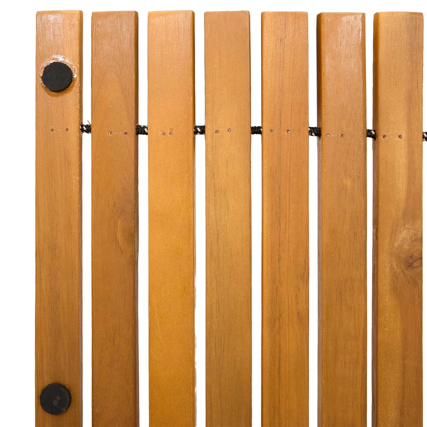 vidaXL Bath Mat Folding Brown 80 x 50 cm Solid Acacia Wood