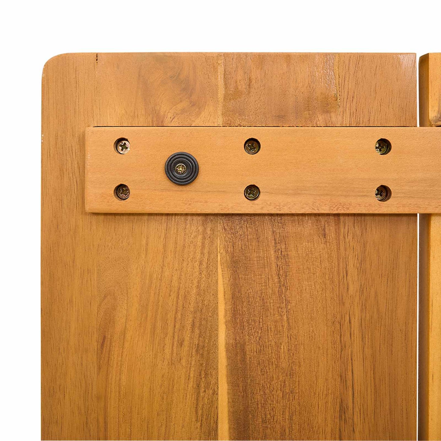 vidaXL Bath Mat Plain Brown 81 x 50 cm Wood