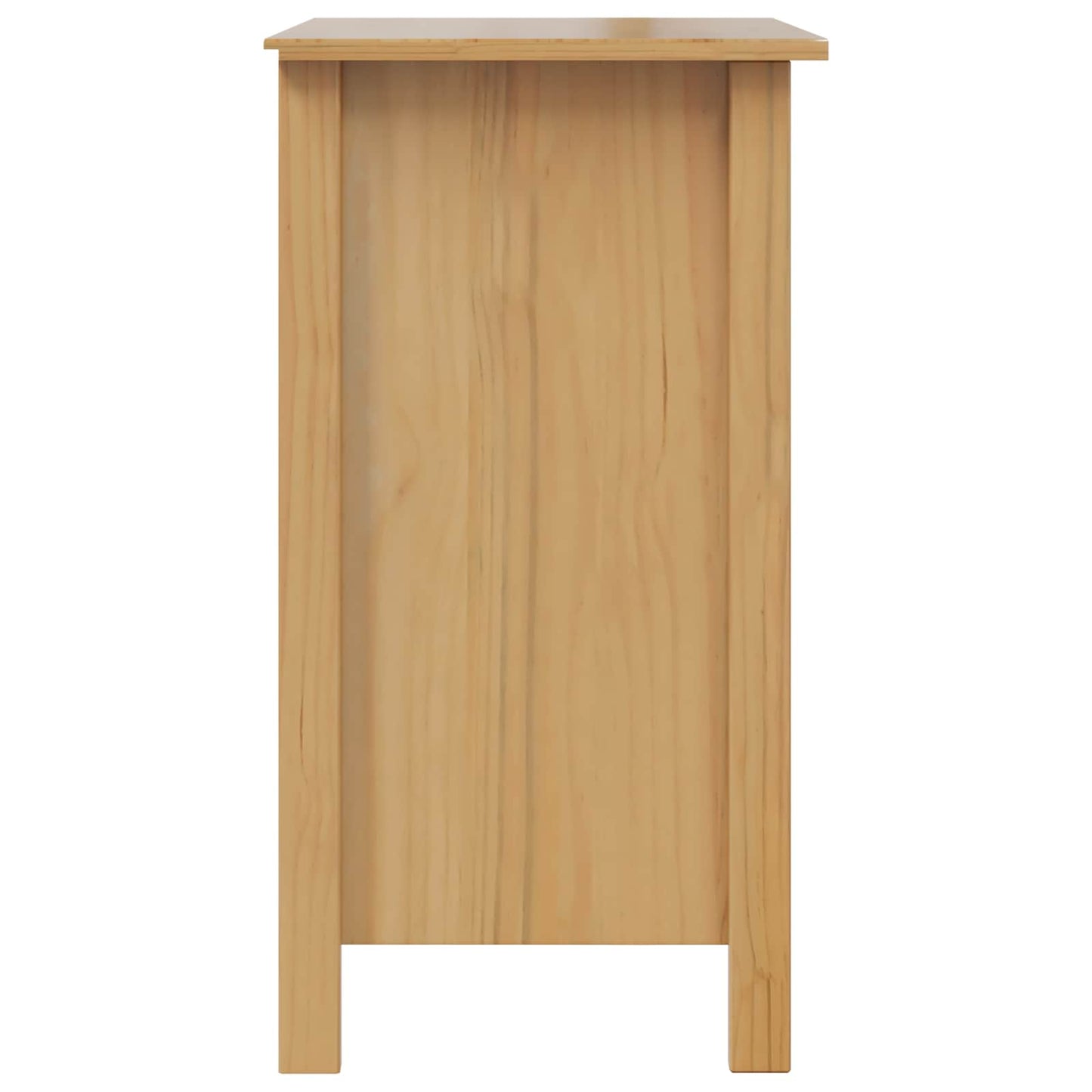 vidaXL Bedside Cabinet with Drawer HILL Honey Brown 46 x 35 x 65 cm