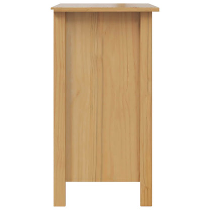 vidaXL Bedside Cabinet with Drawer HILL Honey Brown 46 x 35 x 65 cm