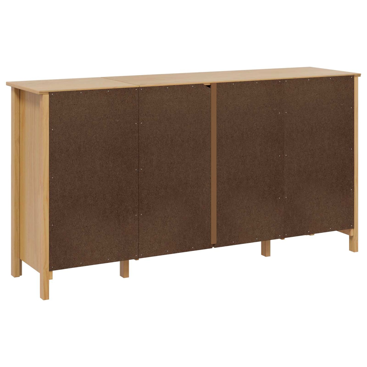 vidaXL Sideboard HILL Honey Brown 154 x 40 x 80 cm Solid Pine Wood