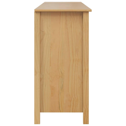 vidaXL Sideboard HILL Honey Brown 154 x 40 x 80 cm Solid Pine Wood