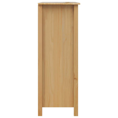 vidaXL Wine Cabinet HILL Honey Brown 79.5 x 40 x 107.5 cm