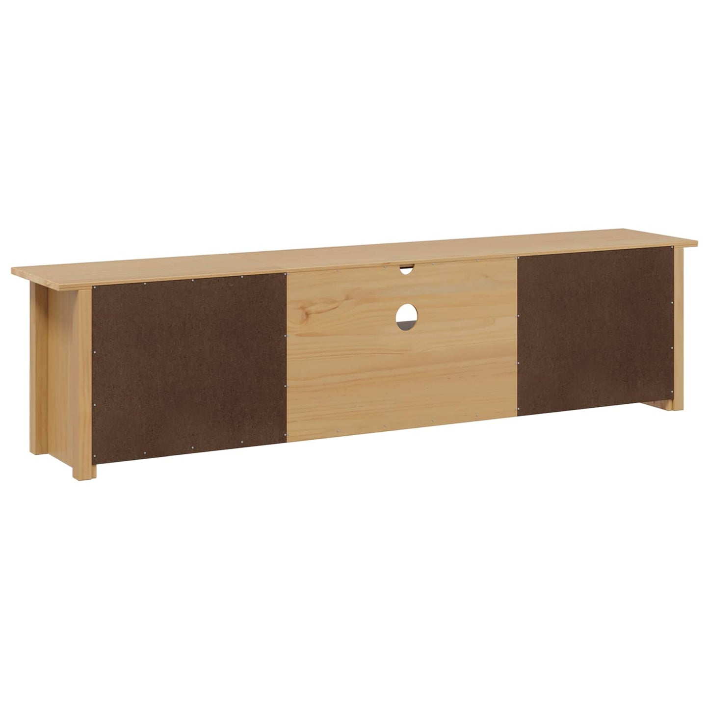 vidaXL TV Rack HILL Honey Brown 158 x 40 x 39.5 cm Solid Pine Wood