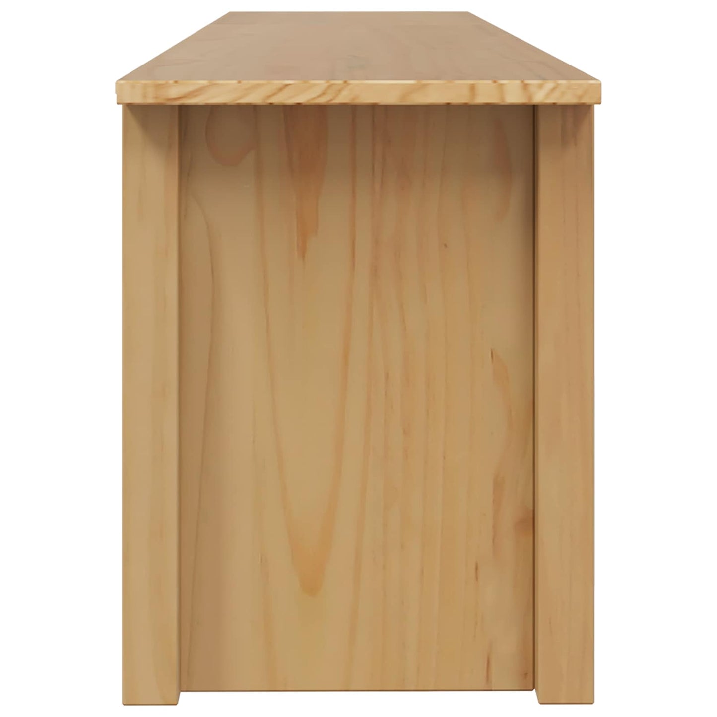 vidaXL TV Rack HILL Honey Brown 158 x 40 x 39.5 cm Solid Pine Wood