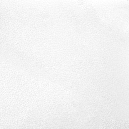 vidaXL Bed Frame with Headboard White 90 x 190 cm Faux Leather