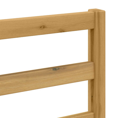 vidaXL Backrest Module White 59 x 4 x 73 cm Solid Acacia Wood
